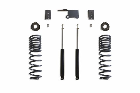 MaxTrac 2019+ RAM 1500 2WD 3in Rear Coil Spacers & Sway Bar Brackets w/Maxtrac Shocks