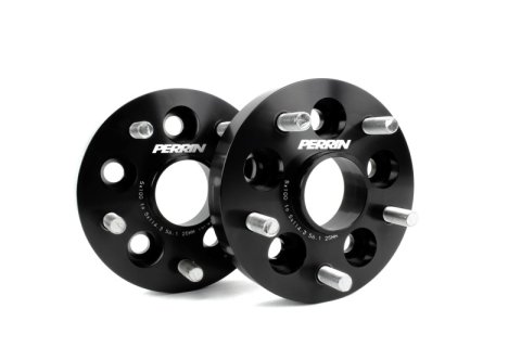 PERRIN Subaru/Toyota/Scion 25mm Wheel Adapter (Bolt-On Type) 5x100 to 5x114.3 w/56mm Hub - Pair