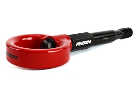 PERRIN 15-17 Subaru WRX & STI / 13-17 Crosstrek / 12-16 Impreza Tow Hook Kit (Front) - Red