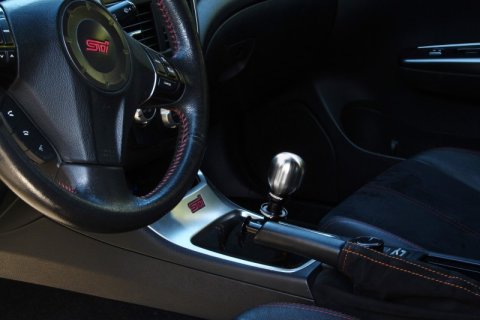 PERRIN 04-21 Subaru STI 6spd (Manual) SS Shift Knob - Barrel Style