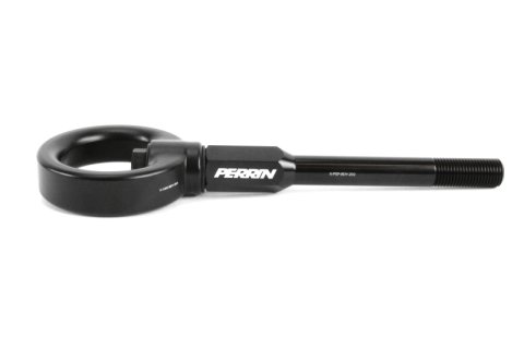 PERRIN 02-07 Subaru WRX/STI Tow Hook Kit (Front) - Flat Black