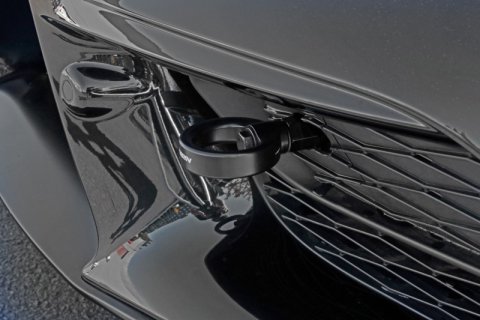 PERRIN 20-25 Toyota Supra Tow Hook Kit (Front) - Black