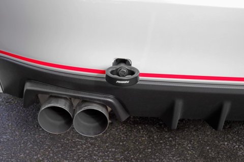 PERRIN 15-21 Subaru WRX/STI / 24-26 Crosstrek / 25-26 Forester Tow Hook Kit (Rear) - Black
