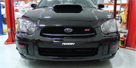 PERRIN 02-05 Subaru WRX/STI/Impreza License Plate Delete - Black