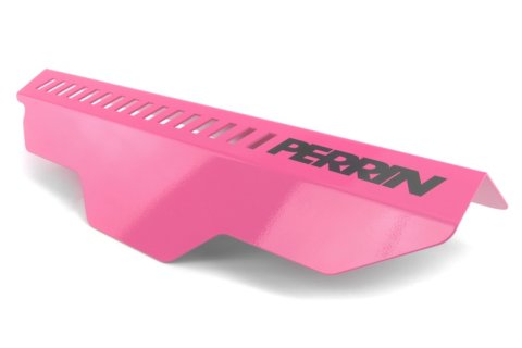 PERRIN 02-14 Subaru WRX / 04-21 STI / 08-11 Impreza Pulley Cover - Hyper Pink