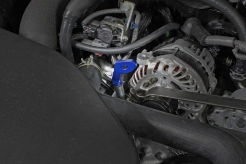 PERRIN 15-26 Subaru WRX & 13-26 BRZ/FR-S/86/GR86 Dipstick Handle P Style - Blue