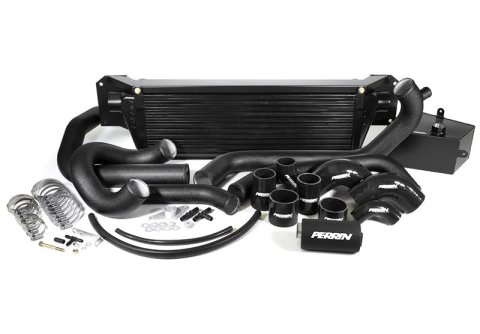 PERRIN 15-21 Subaru WRX/STI Front Mount Intercooler Core + Mounting Beam - Black Core
