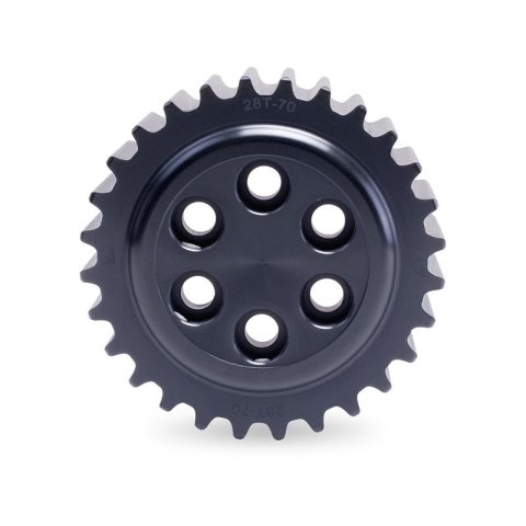 KraftWerks Cogged Pulley - 70mm Cogged 42mm Width (6 Bolt / Must Use Adapter Hub)