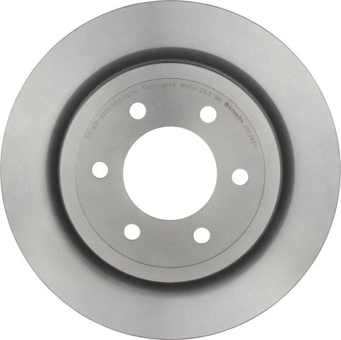 Brembo 08-21 Lexus LX570/Toyota Land Cruiser/08-22 Sequoia/07-21 Tundra Rear UV Coated Rotor