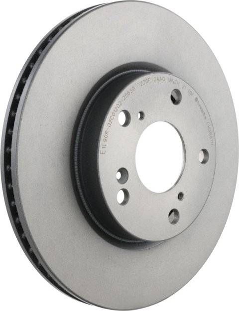 Brembo OE 16-17 Honda Accord/14-16 Civic/19-22 Insight UV Coated Brake Disc