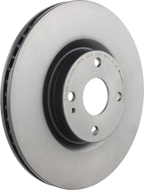 Brembo 19-20 Porsche Cayenne/17-22 Porsche Panamera Front UV Coated Rotor
