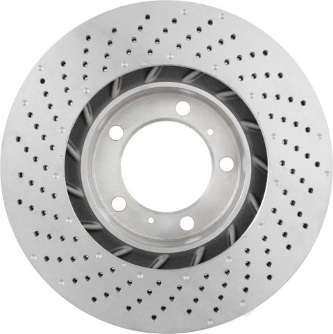 Brembo 18-22 Jeep Wrangler Rear UV Coated Rotor for 2009-2016 Porsche 911 Carrera Front Right