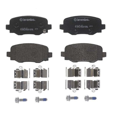 Brembo OE 16-20 Fiat 500X/15-21 Jeep Renegade/2023 Renegade PRIME Low-Met Brake Pad - Rear