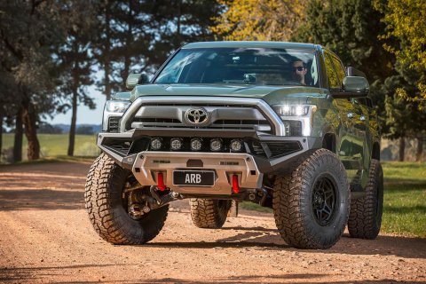 ARB Zenith Front Bumpers 3415260 Bumper, Summit, Fabricated, Steel, Black Textured, Toyota, Each