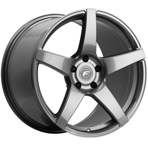Forgestar CF5 19x9.0 / 5x114.3 BP / ET35 / 6.4in BS Gloss Black Wheel
