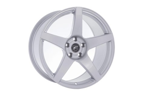 Forgestar CF5 20x9 / 5x114.3 BP / ET35 / 6.4in BS Gloss Silver Wheel