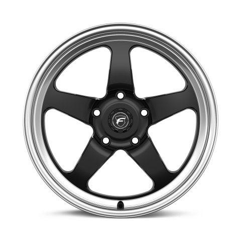 Forgestar D5 Drag 18x10 / 5x114.3 BP / ET42 / 7.1in BS Gloss Black Wheel