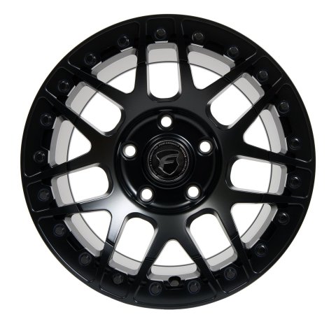 Forgestar F14 Beadlock 15x10 / 5x120.65 BP / ET50 / 7.5in BS Satin Black Wheel