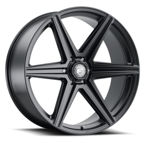 Forgestar X6 24x10 / 6x135 BP / ET25 / 6.5in BS Satin Black Wheel