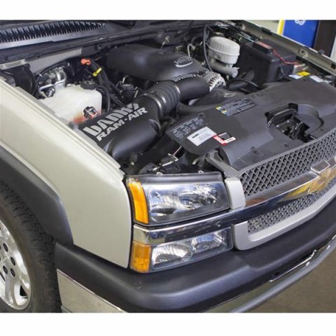 Banks Power Ram-Air Intake Systems 41801 Air Intake, System, Black Polyethylene Tube, Cotton Gauze Filter, Oiled, Red, Chevy, GMC, SUV, 4.8L, 5.3L, 6.0L, Kit