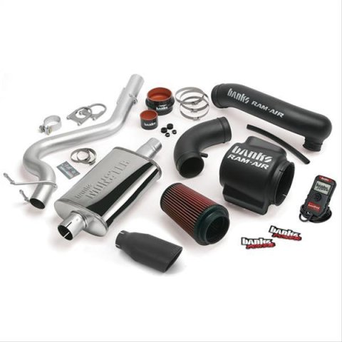 Banks Power 98-99 Jeep 4.0L Wrangler Stinger System - SS Single Exhaust w/ Black Tip