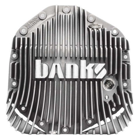 Banks Power Ram-Air 14 Bolt AAM/Chrysler/GM 11.5 Inch/12 Inch Differential Cover 19287 Covers, Ram-Air, 14-bolt, Aluminum, Natural, Rear, in./12 in., Chevrolet, GMC, Ram, Each