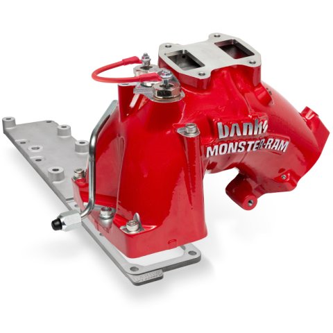 Banks Power 19-24 Ram 3500/4500/5500 6.7L Diesel Monster-Ram Intake System w/Fuel Line - Red