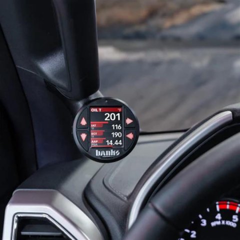 Banks Power 15-20 Ford F150 / 17-22 Ford Super Duty iDash Stealth Pod Mount