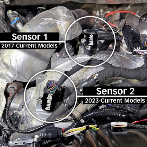 Banks Power 17-24 Chevy/GMC 2500/3500 Duramax L5P 6.6L Diesel L5P MAP Sensor Relocation Kit