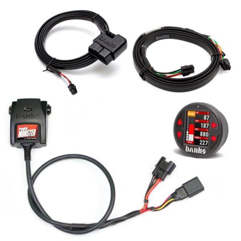 Banks Power Pedal Monster Kit Molex MX64 6 Way With iDash Pro