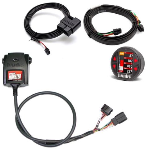 Banks Power Pedal Monster Kit Sumitomo TS 025 Sealed Series 6-Way CONFIG 1 PM-05 With iDash Pro