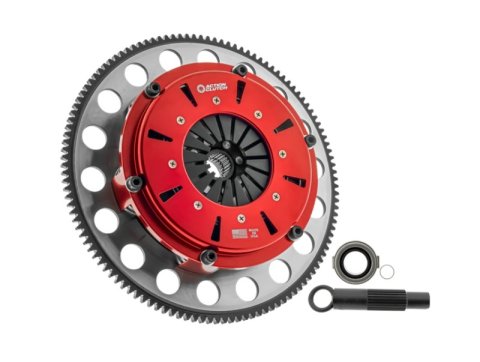 Action Clutch 93-98 Nissan Skyline GTS-T 2.5L (RB25DET) T Push RWD 8.5in Twin Disc Clutch w/Alum. FW