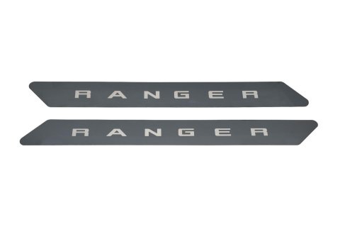 Putco 19-20 Ford Ranger SuperCab (2pcs) Black Platinum Door Sills