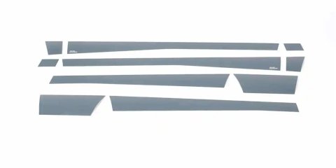 Putco 09-18 Ram 1500 Quad Cab 8ft- 5.5in Wide w/o Factory Flares 12pcs Black Platinum Rocker Panels