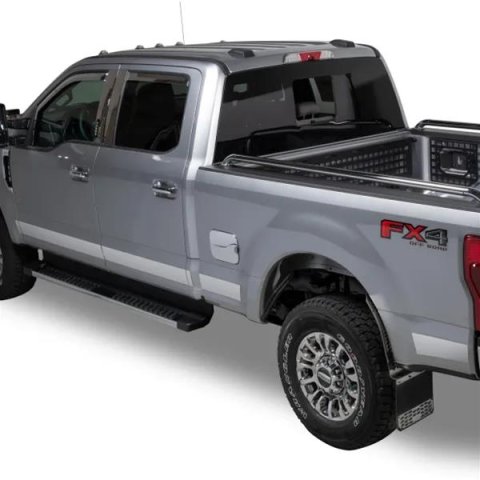 Putco 11-16 Ford SuperDuty - Crew Cab 6.5ft - (12pcs - 6.25in Wide) Black Platinum Rocker Panels