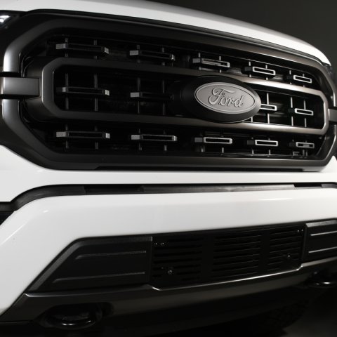 Putco 2020 Ford SuperDuty - Black Powder Coated - Bar Pattern Bumper Grille Inserts
