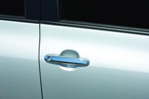 Putco 15-20 Chevy Suburban - 4 Door (w/ Smart Key CutOut w/o Passenger Keyhole) Door Handle Covers