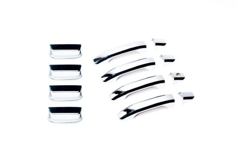 Putco 17-20 Ford SuperDuty Door Handle Covers (4DR) w/ Driver Keyhole (Covers Functional Sensors)