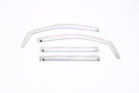 Putco 19-20 Ram 1500 - Crew Cab (Set of 4) Element Chrome Window Visors