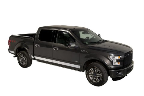 Putco 17-20 Ford SuperDuty - SuperCab (Set of 4) Element Tinted Window Visors