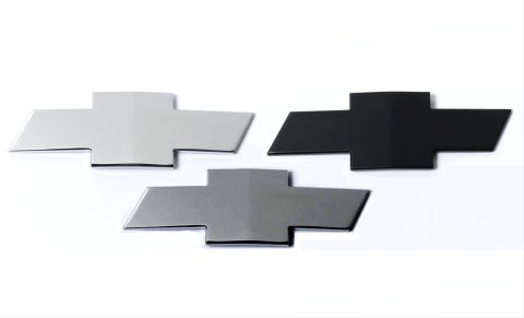Putco 10-13 Chevrolet Camaro - Gunmetal Chrome (Front Only) Emblem Kit