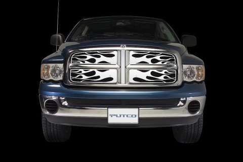 Putco 94-02 Ram 2500/3500 (Except Sport) Flaming Inferno Stainless Steel Grille