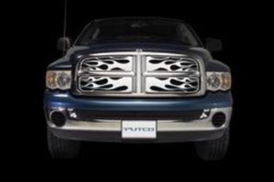 Putco 05-07 Dodge Dakota Flaming Inferno Stainless Steel Grille