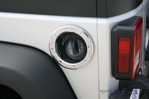 Putco 07-18 Jeep Wrangler (4 Door) Fuel Tank Door Cover