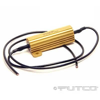Putco Aluminum LED Light Bulb Load Resistor Kit (Single)