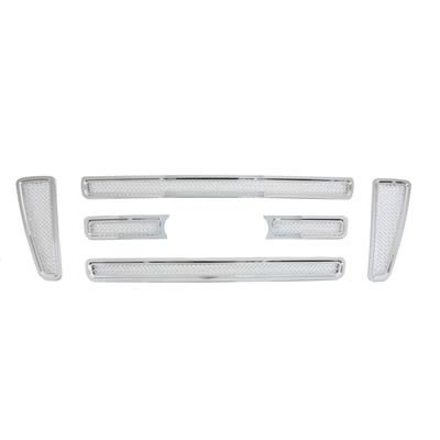 Putco 04-08 Ford F-150 Bar Grille (6-pcs) (Excl Heritage) - Bolt on Liquid Mesh Grilles