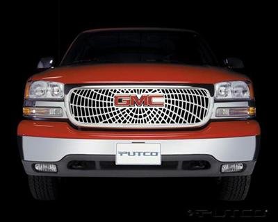 Putco 02-08 GMC Envoy Liquid Spider Web Grilles