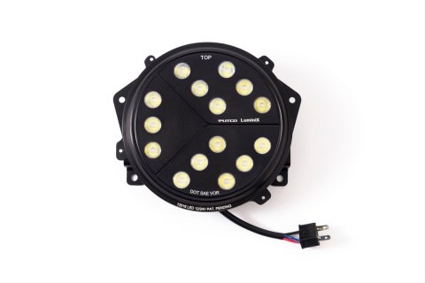 Putco 17-18 Jeep Wrangler JK - Luminix High Power LED HeadLights (Direct OEM Replacement)