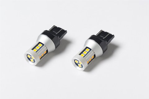 Putco 7443 - Red Metal 360 LED