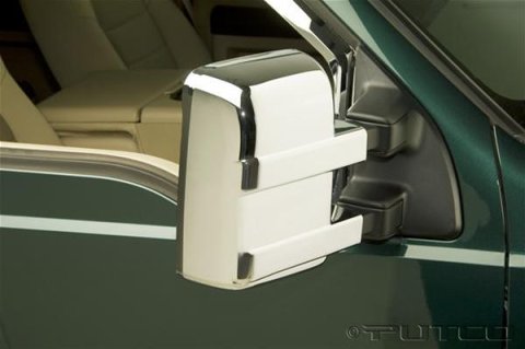 Putco 15-20 Ford F-150 - Skull Cap Replacement (Replaces upper Painted Cap) Mirror Covers